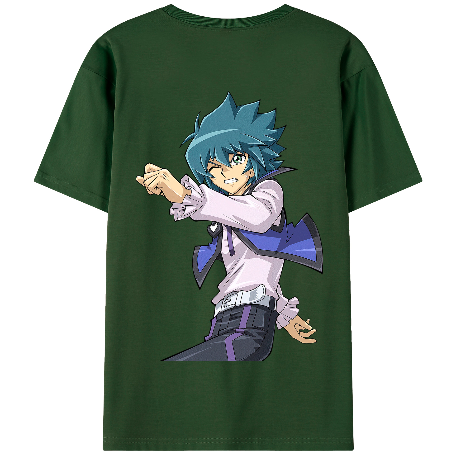 （画像用） 遊☆戯☆王 Yu-Gi-Oh! 綿100％半袖Tシャツ（背面プリント）